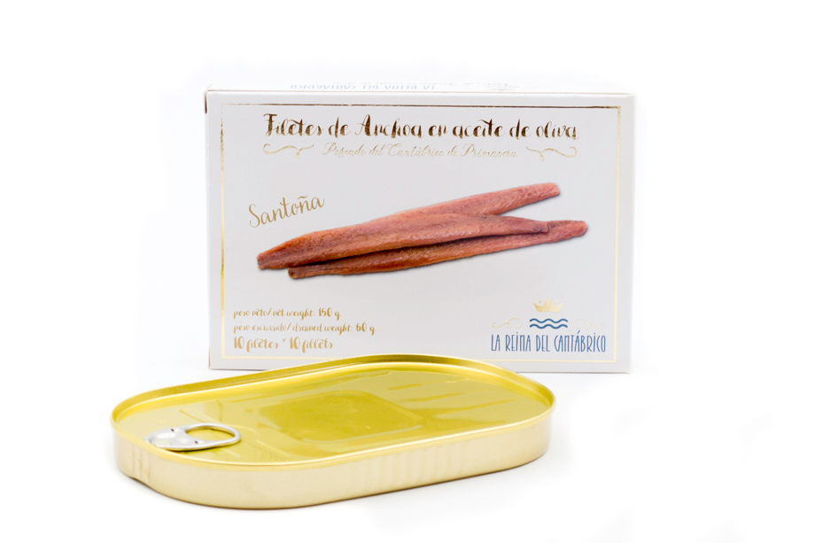 Tarro Filetes de Anchoa 209 g del Cantábrico